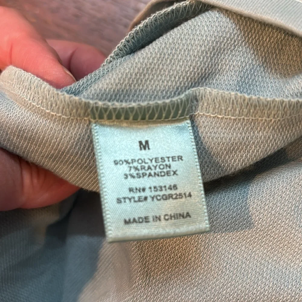 NWT Good‎ Luck Gem dusty blue romper
